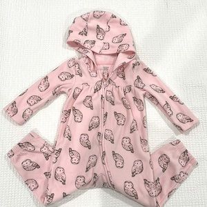 Just one you made by Carter’s 18 M fleece one piece with hoodie